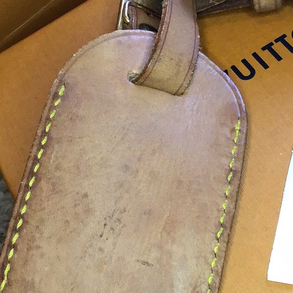 💯%✨Louis Vuitton✨💕Large luggage tag and strap - Picture 6 of 7